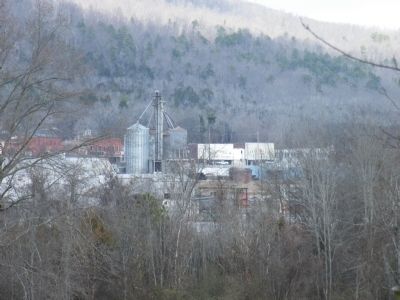 The town of Stevenson as seen from the top of the redoubt. Click for full size. The town of Stevenson as seen from the top of the redoubt image. Click for full size.