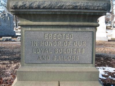 Soldiers’ and Sailors’ Monument. Click for full size. Soldiers’ and Sailors’ Monument image. Click for full size.