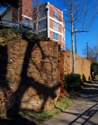McBee's Mill -<br>Retaining Walls image. Click for full size.