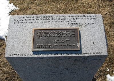 British Landing Site Marker. Click for full size. British Landing Site Marker image. Click for full size.