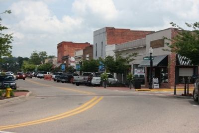 Downtown Prattville, The Town That Daniel Pratt Built image. Click for full size.