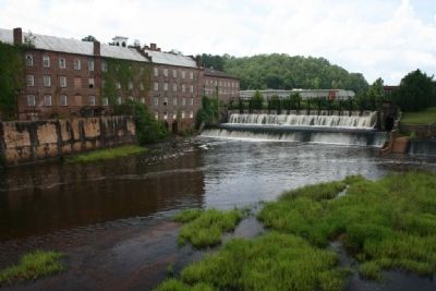 Autauga Creek and the Cotton Gin Manufacturing buildings built by Daniel Pratt. Click for full size. Autauga Creek and the Cotton Gin Manufacturing buildings built by Daniel Pratt image. Click for full size.
