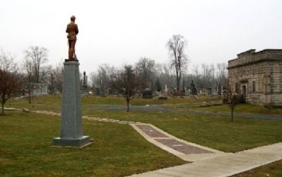 Fayette County Civil War Memorial image. Click for full size.