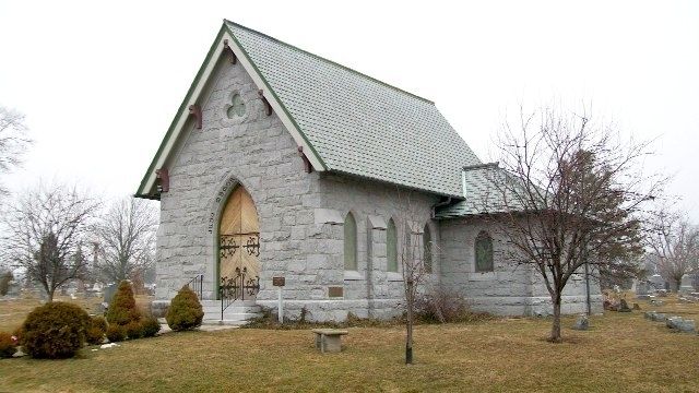 The Judy Memorial Chapel and Marker. Click for full size. The Judy Memorial Chapel and Marker image. Click for full size.