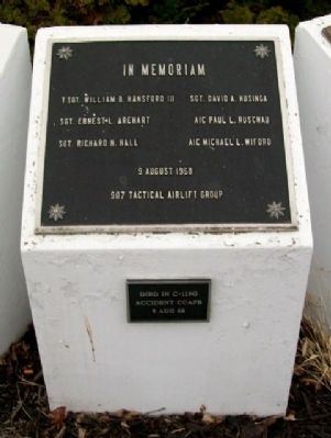 907 TAG C-119G Accident Memorial image. Click for full size.