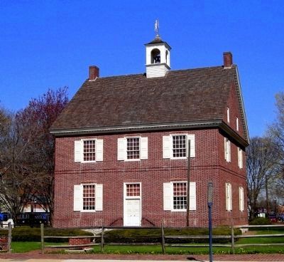 Reconstruction of the Old Court House. Click for full size. Reconstruction of the Old Court House image. Click for full size.