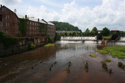Pratt Cotton Gin Factory next to Autauga Creek. Click for full size. Pratt Cotton Gin Factory next to Autauga Creek image. Click for full size.