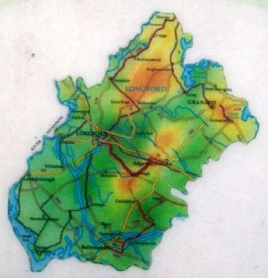 County Longford Map on Marker. Click for full size. County Longford Map on Marker image. Click for full size.
