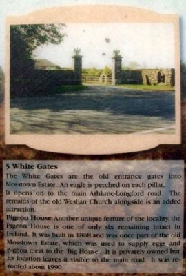 White Gates on Marker. Click for full size. White Gates on Marker image. Click for full size.