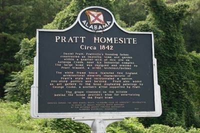 Pratt Homesite Marker. Click for full size. Pratt Homesite Marker image. Click for full size.