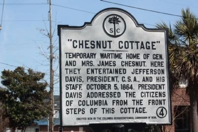"Chesnut Cottage" Marker. Click for full size. "Chesnut Cottage" Marker image. Click for full size.