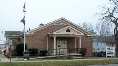 American Legion Post No. 49 and Memorial image. Click for full size.