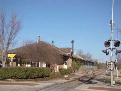 Mullins Depot, Trackside. Click for full size. Mullins Depot, Trackside image. Click for full size.