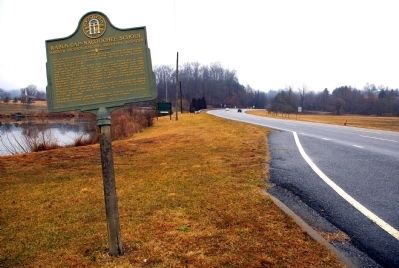 Rabun Gap – Nacoochee School Marker image. Click for full size.