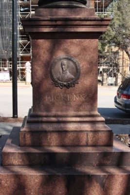 West face, Andrew Pickens Medallion. Click for full size. West face, Andrew Pickens Medallion image. Click for full size.