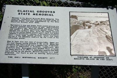 Glacial Grooves State Memorial Marker image. Click for full size.