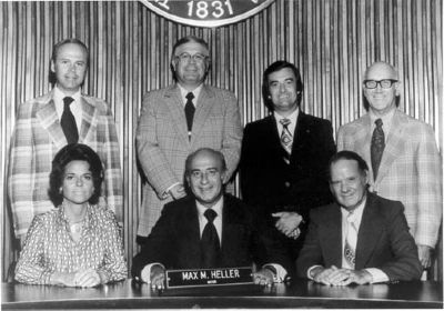 Greenville City Council 1975-1977<br>Vardry Dixon Ramseur, III<br>From Left, 1st Standing image. Click for full size.
