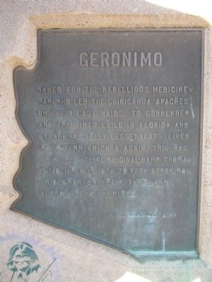Geronimo Marker image. Click for full size.