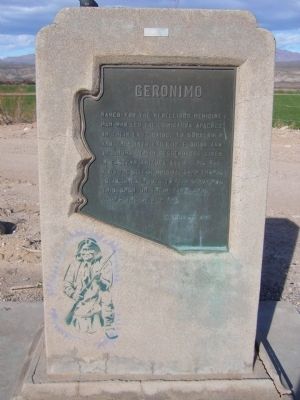 Geronimo Marker image. Click for full size.