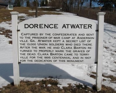 Dorence Atwater Marker image. Click for full size.