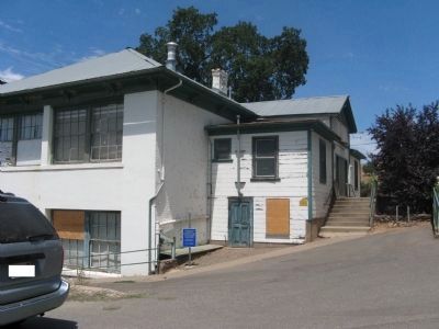 Rear View of Schoolhouse. Click for full size. Rear View of Schoolhouse image. Click for full size.