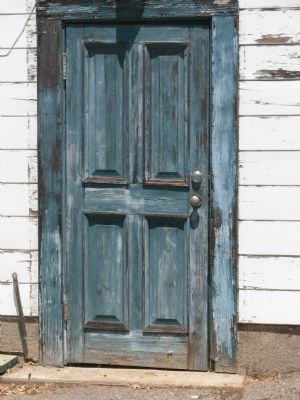 South Side Entrance Door. Click for full size. South Side Entrance Door image. Click for full size.