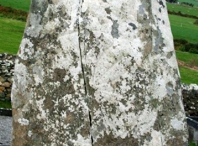 Killeen Graveyard Maltese Cross Stone image. Click for full size.