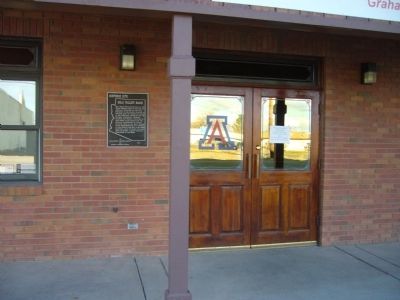 Gila Valley Bank Marker. Click for full size. Gila Valley Bank Marker image. Click for full size.