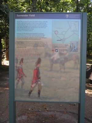 Surrender Field Marker. Click for full size. Surrender Field Marker image. Click for full size.