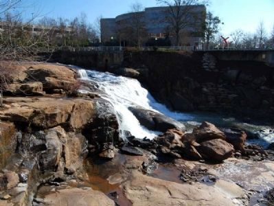 Upper Reedy River Falls. Click for full size. Upper Reedy River Falls image. Click for full size.