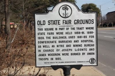 Old State Fair Grounds Marker. Click for full size. Old State Fair Grounds Marker image. Click for full size.