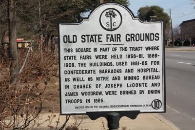 Old State Fair Grounds Marker image. Click for full size.