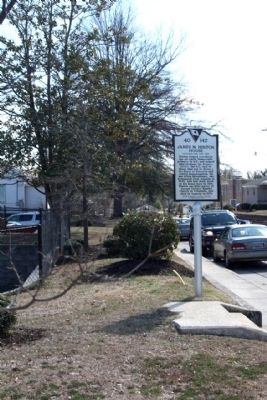 James M. Hinton House Marker along Heidt Street. Click for full size. James M. Hinton House Marker along Heidt Street image. Click for full size.