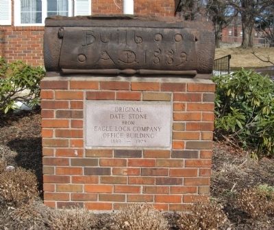Original Date Stone Marker. Click for full size. Original Date Stone Marker image. Click for full size.