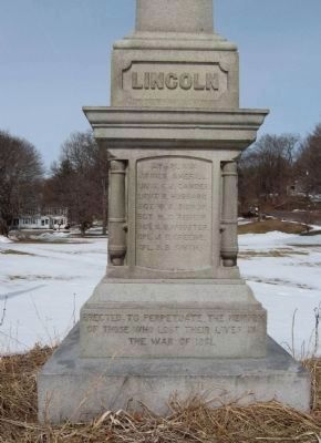 Plymouth Soldiers Memorial. Click for full size. Plymouth Soldiers Memorial image. Click for full size.