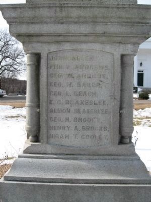 Plymouth Soldiers Memorial. Click for full size. Plymouth Soldiers Memorial image. Click for full size.