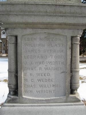 Plymouth Soldiers Memorial. Click for full size. Plymouth Soldiers Memorial image. Click for full size.