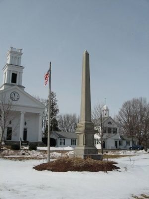 Plymouth Soldiers Memorial image. Click for full size.