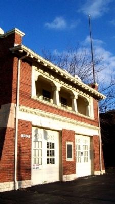 Dayton Fire Dept Station No. 14 and Marker. Click for full size. Dayton Fire Dept Station No. 14 and Marker image. Click for full size.