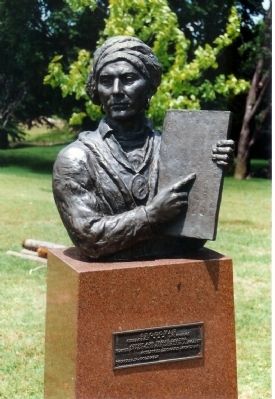 Sequoyah Marker. Click for full size. Sequoyah Marker image. Click for full size.