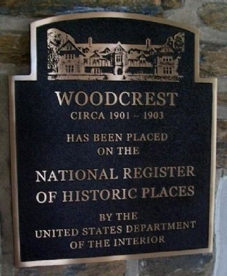 Woodcrest Marker. Click for full size. Woodcrest Marker image. Click for full size.