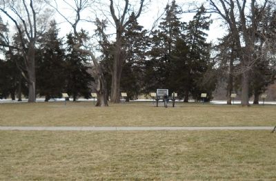 Battle of Westport Marker. Click for full size. Battle of Westport Marker image. Click for full size.