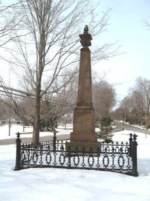 Northfield Soldiers Memorial image. Click for full size.