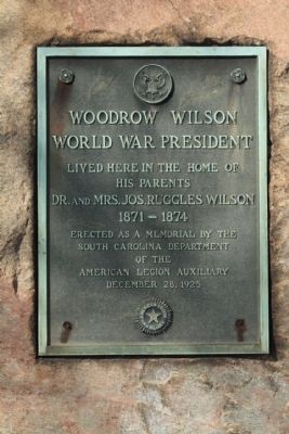 Wilson House Marker image. Click for full size.