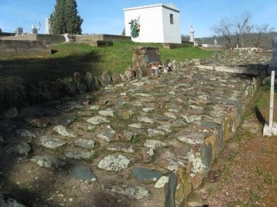 Miner's Grave Site and Memorial at the Jackson Catholic Cemetery image. Click for full size.