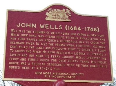 John Wells Marker. Click for full size. John Wells Marker image. Click for full size.