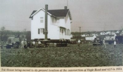 Durham Road Toll House Photo on Marker. Click for full size. Durham Road Toll House Photo on Marker image. Click for full size.