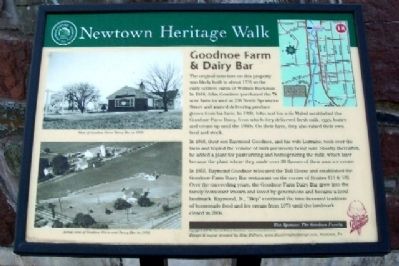 Goodnoe Farm & Dairy Bar Marker. Click for full size. Goodnoe Farm & Dairy Bar Marker image. Click for full size.