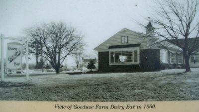Goodnoe Farm Dairy Bar Photo on Marker. Click for full size. Goodnoe Farm Dairy Bar Photo on Marker image. Click for full size.