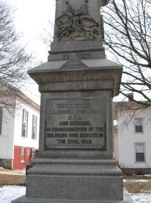 Thomaston Soldiers Memorial. Click for full size. Thomaston Soldiers Memorial image. Click for full size.
